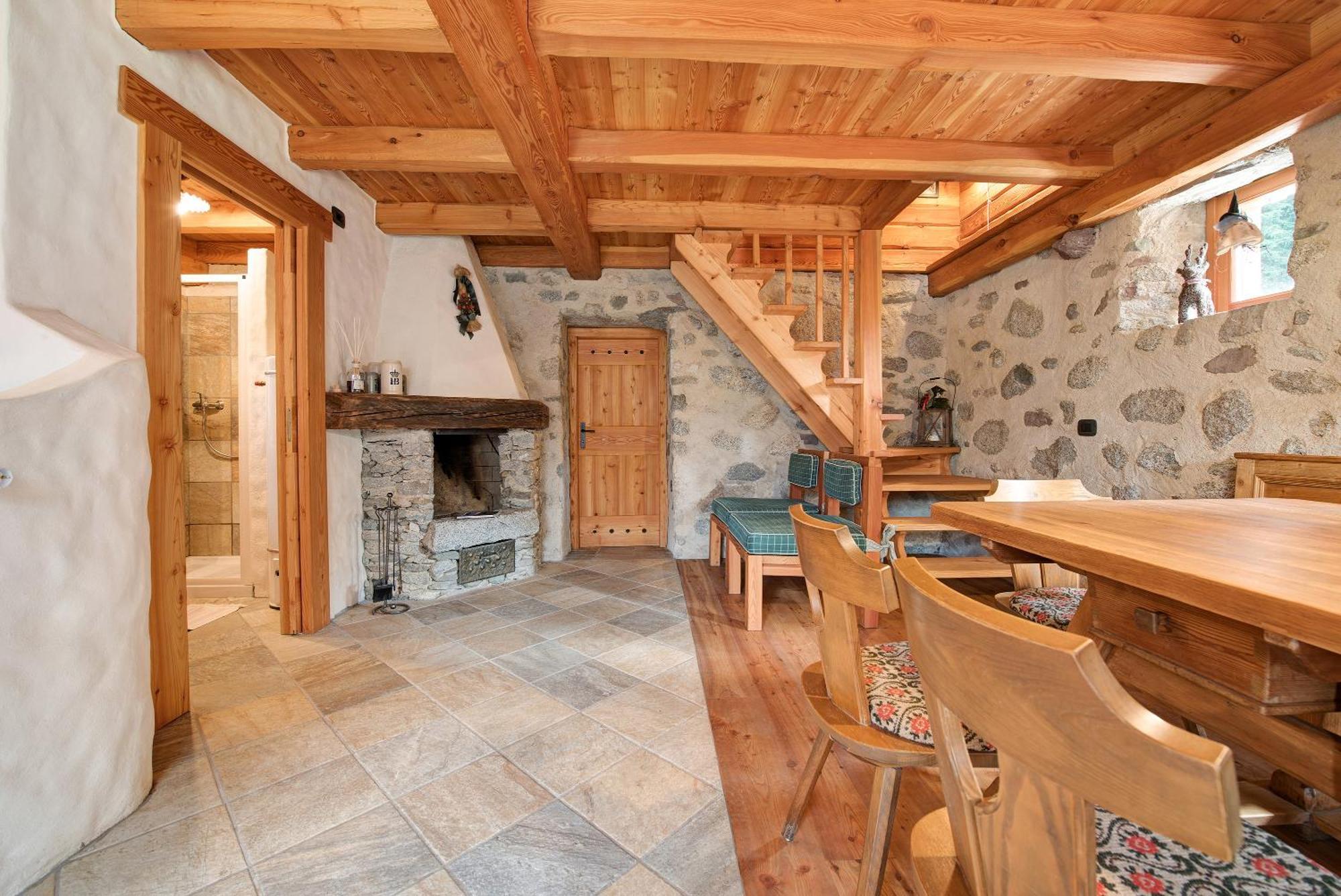 Chalet Bio Wild Bocenago Bagian luar foto
