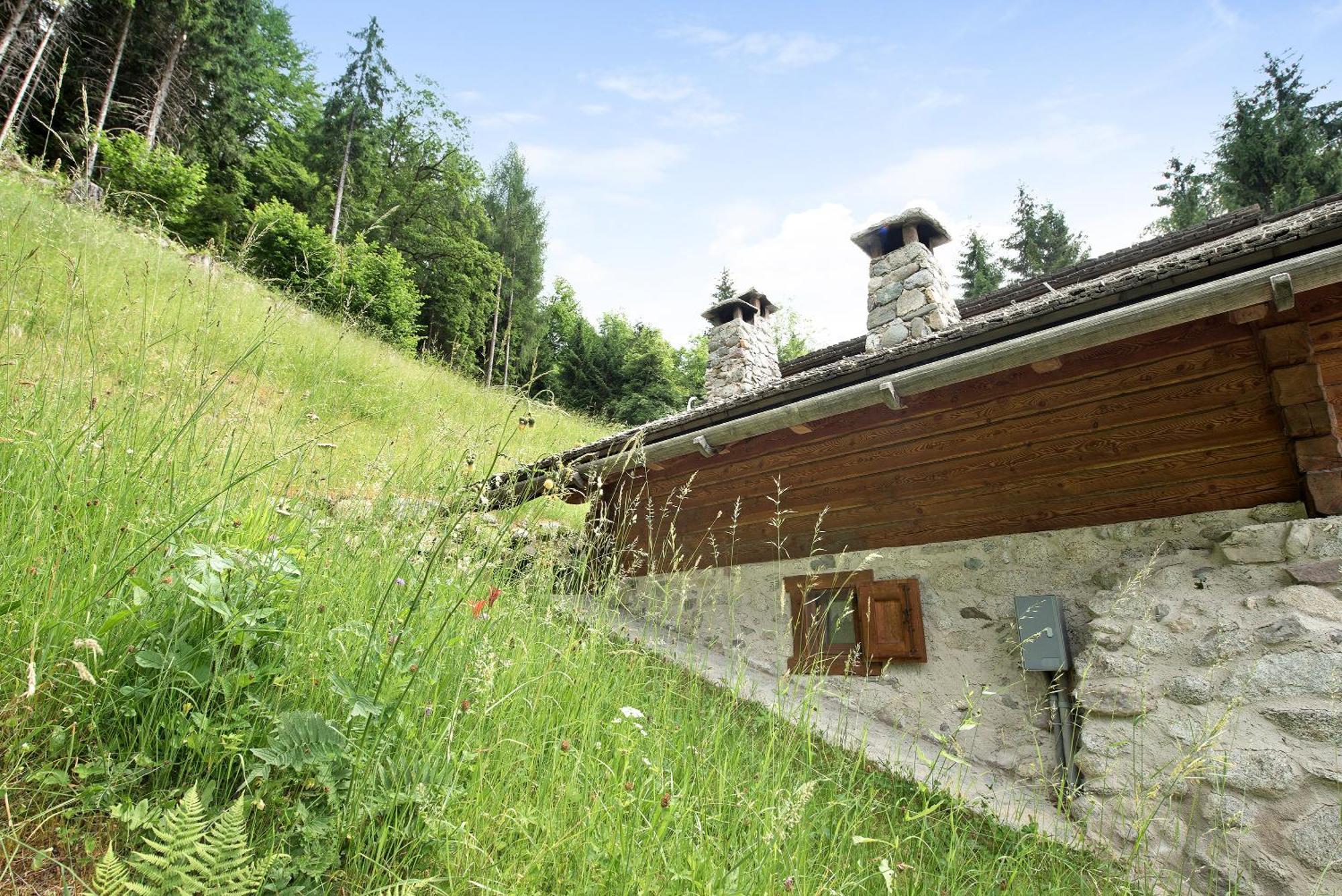 Chalet Bio Wild Bocenago Bagian luar foto