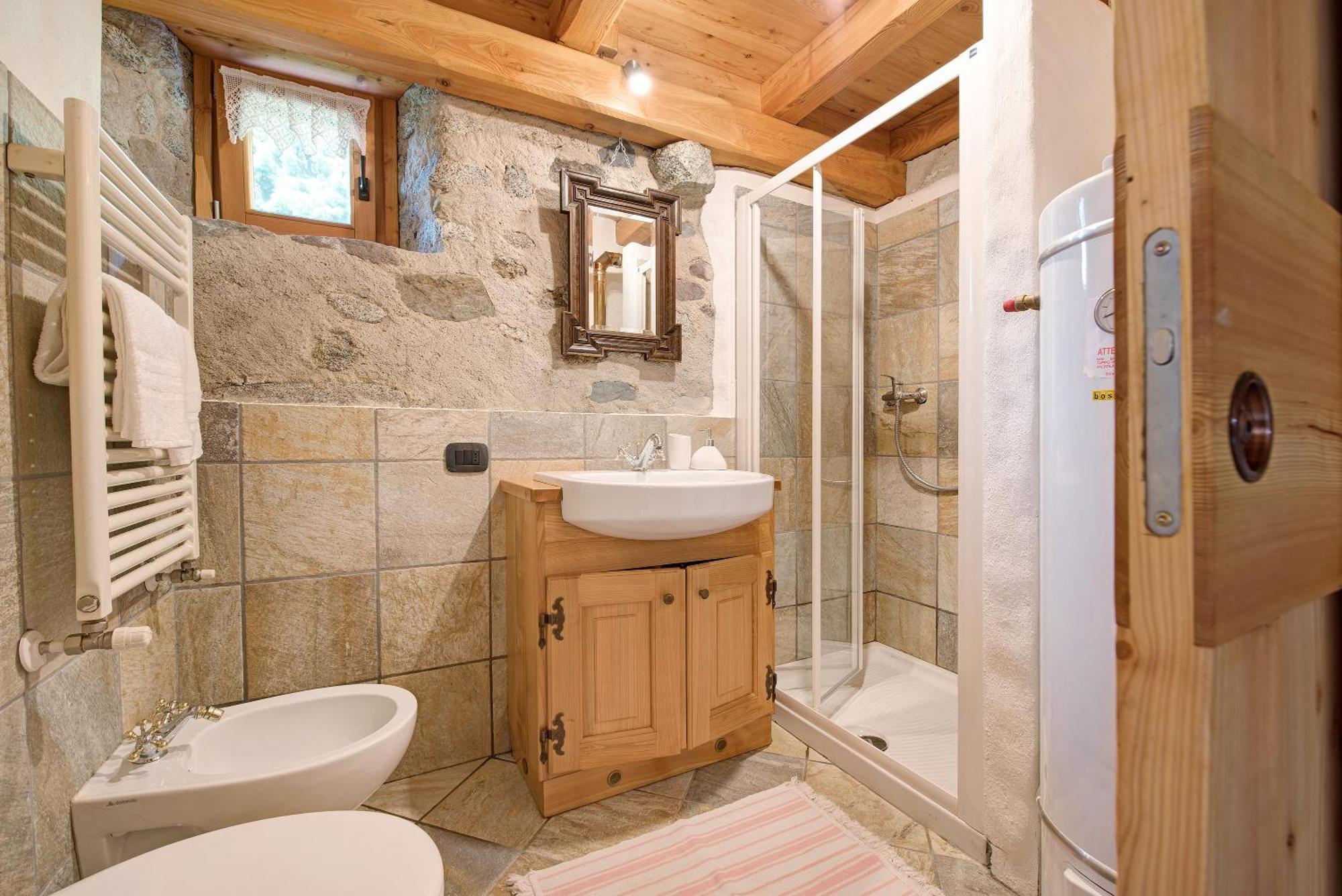 Chalet Bio Wild Bocenago Bagian luar foto
